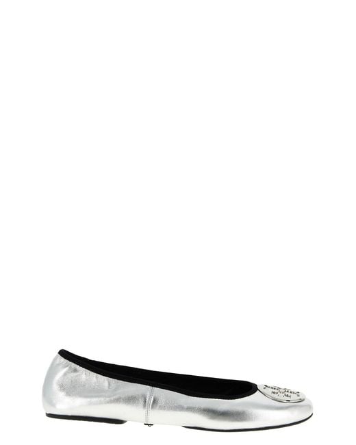 Tory Burch Black 'reva Travel' Ballet Flats