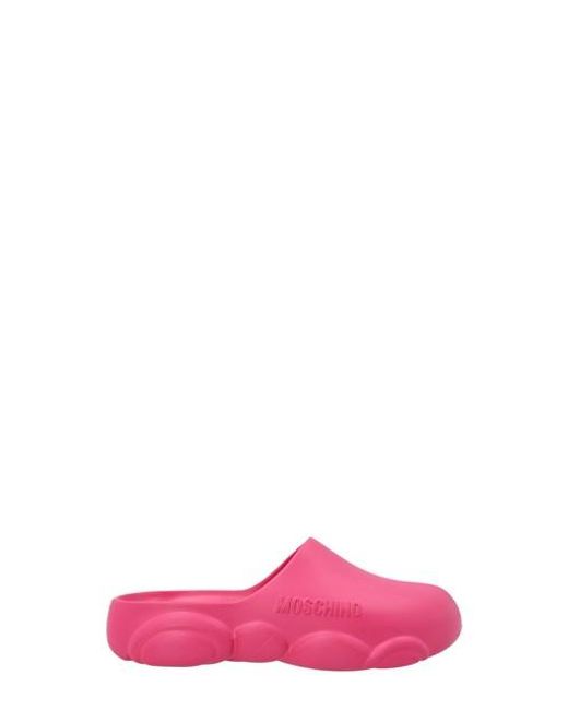Moschino Rubber 'gummy Bear' Sabots in Pink | Lyst