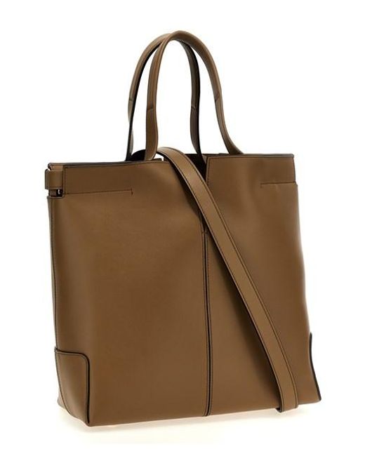 Shopping ' Di Bag Folio' di Tod's in Brown