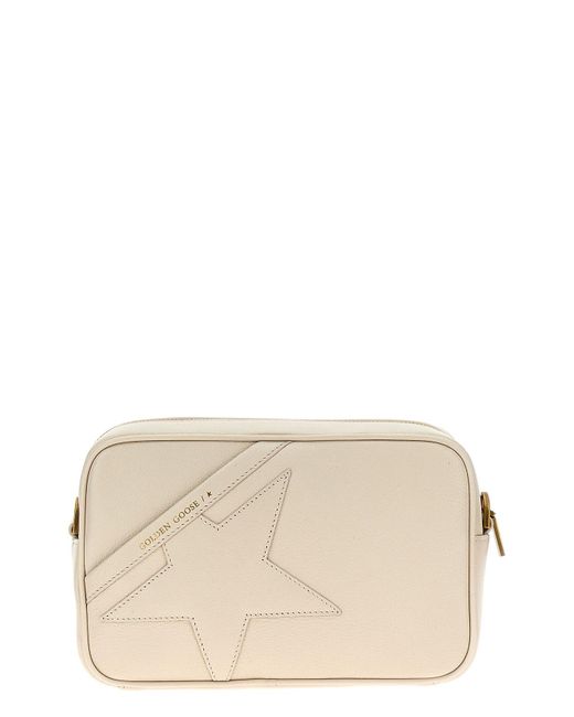 Golden Goose Deluxe Brand Natural Umhängetasche "Star Bag"