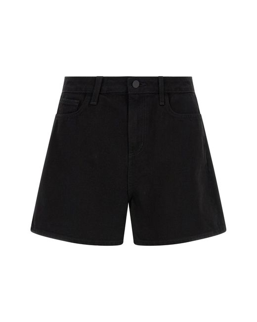 L'Agence Black 'lissania' Shorts