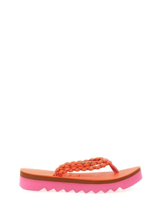 Havaianas Red Sandalen " Slim Point Boho"