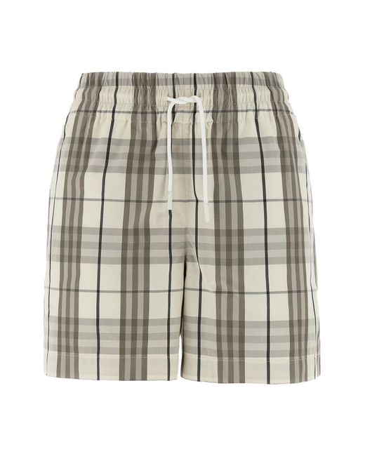 Burberry Multicolor Check Bermuda Shorts
