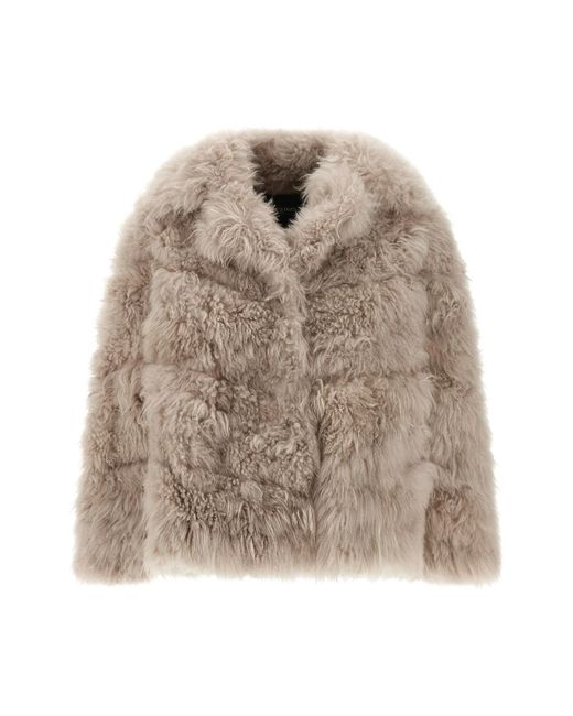 Simonetta Ravizza 'rory' Jacket in Natural | Lyst UK