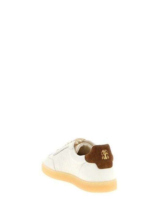 Sneaker Pelle di Brunello Cucinelli in Multicolor da Uomo