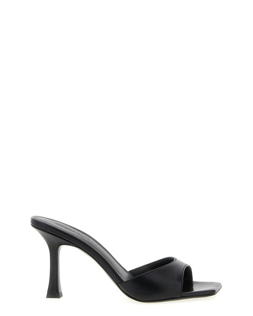 Magda Butrym Black Mules "Estonia"