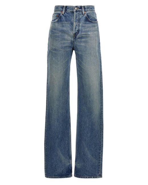 Saint Laurent Blue 'charlotte' Jeans