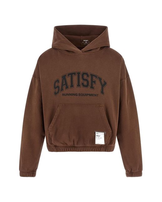Satisfy Brown 'softcelltm' Hoodie for men