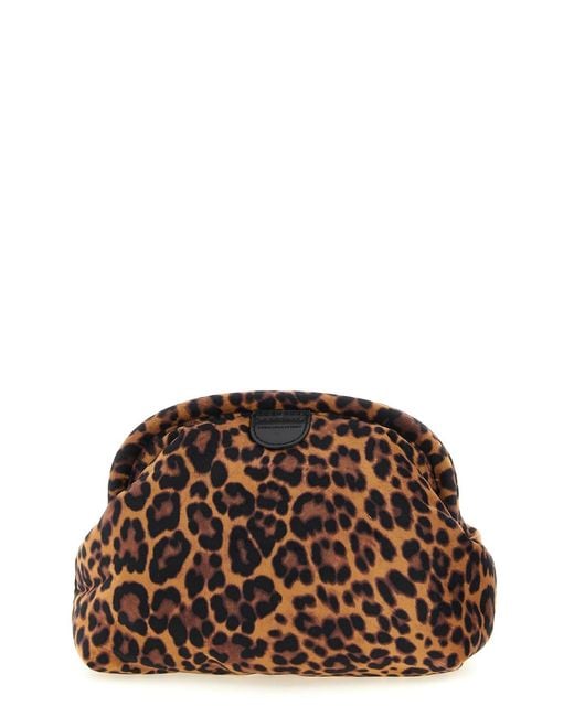 Stella McCartney Brown Clutch Falabella Soft