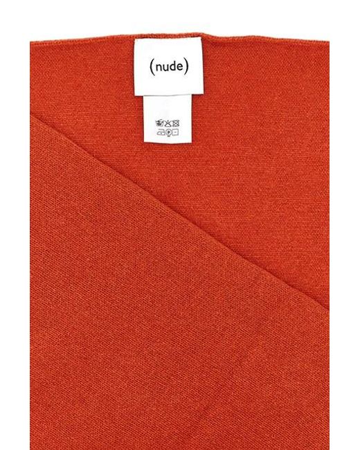 Sciarpa di Nude in Red
