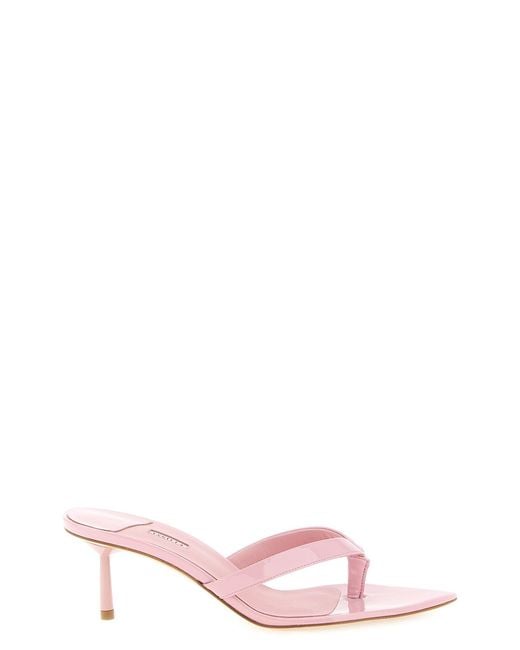 Le Silla Pink 'gisele' Sandals