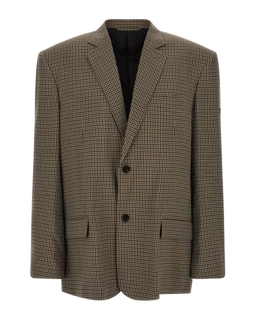Balenciaga Green 'sb' Blazer for men