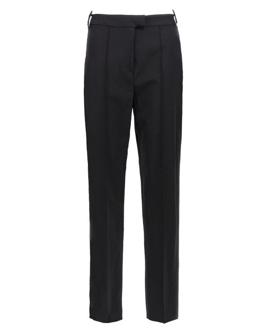 Nensi Dojaka Black 'hearts' Pants