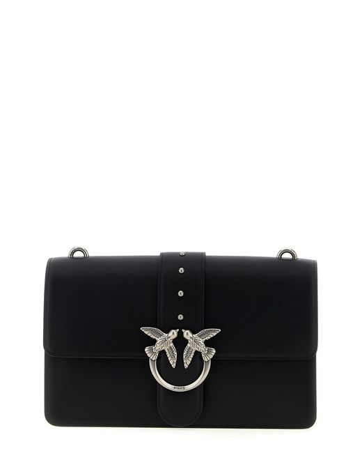 Pinko Black 'love One Classic' Crossbody Bag