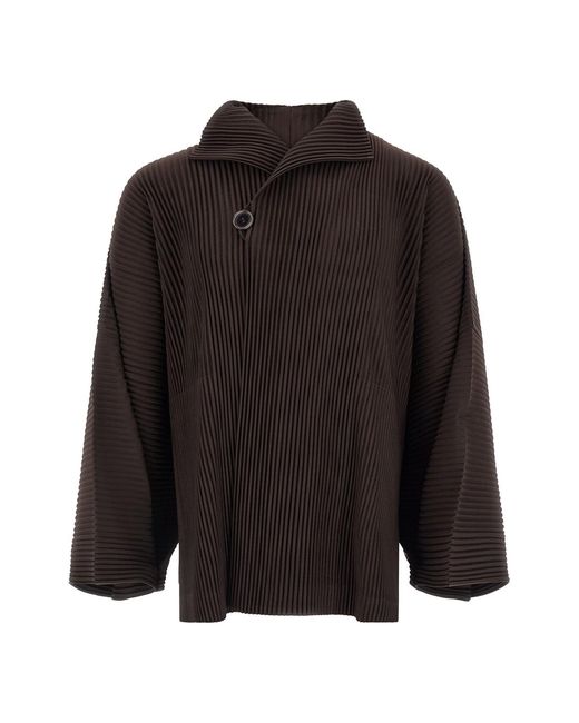 Homme Plissé Issey Miyake Black 'wear Or Wrap' Jacket for men