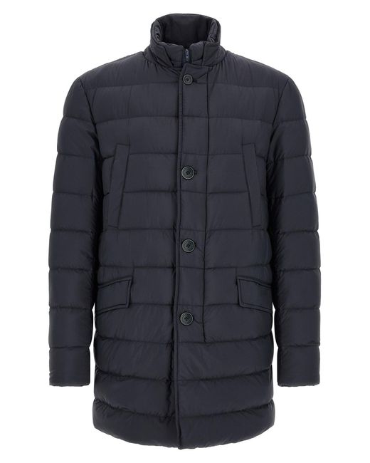 Herno Blue 'il Cappotto' Down Jacket for men