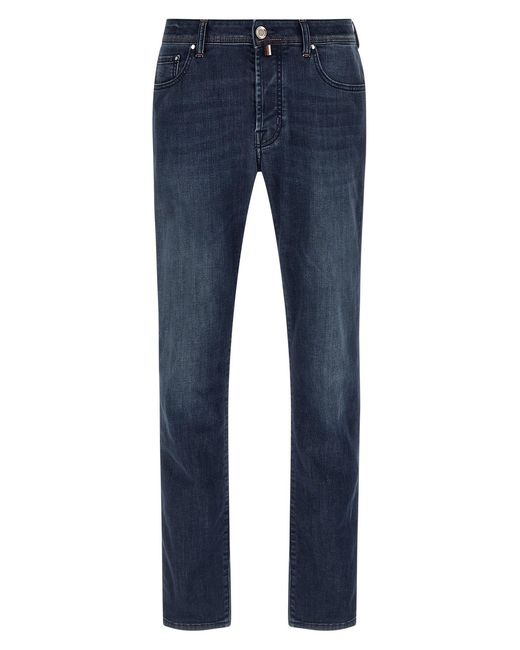 Jacob Cohen Blue 'bard Slim' Jeans for men