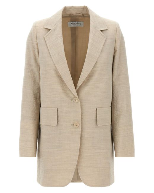 Max Mara Natural 'Acacia1234' Blazer