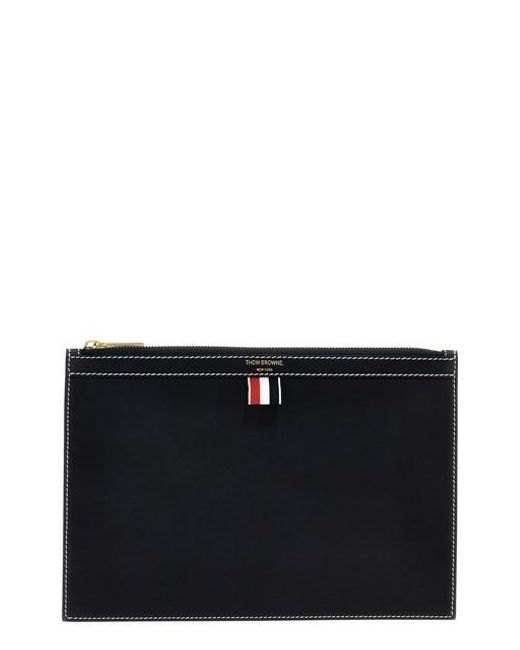 Porta documenti piccolo di Thom Browne in Black da Uomo