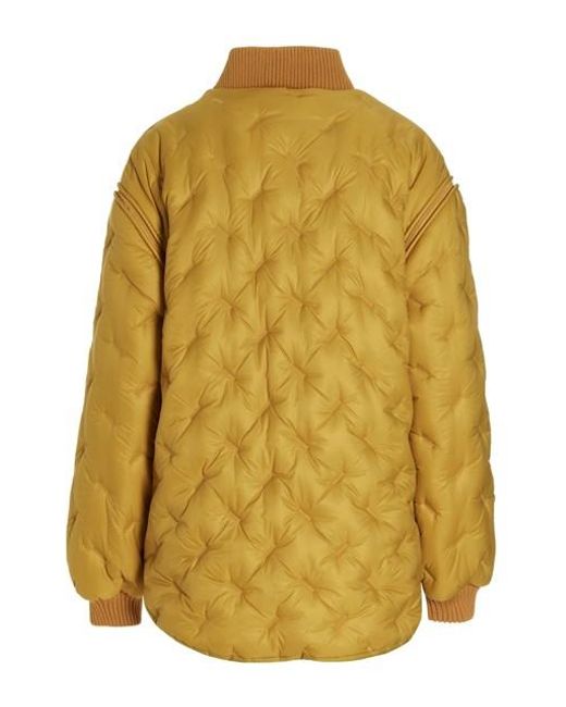 Bomber reversibile 'Gang' di Sherpa in Yellow