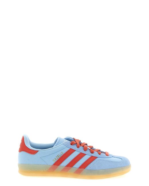 Adidas Originals White 'Gazelle Indoor' Sneakers for men