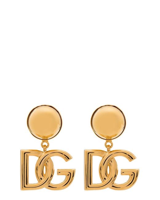 Dolce & Gabbana Metallic 'pop' Earrings