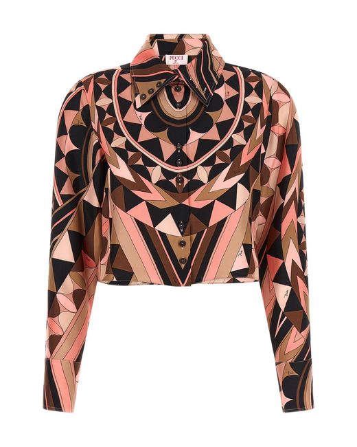Emilio Pucci Black 'manuba' Shirt