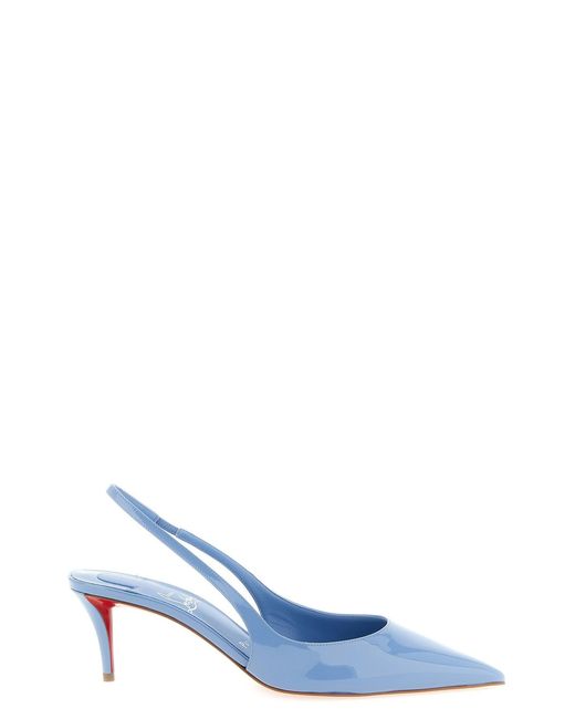 Christian Louboutin Blue 'miss Z' Slingback