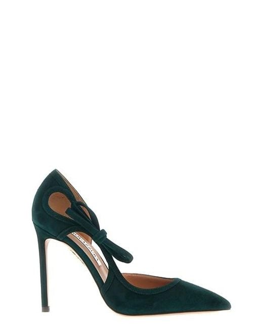 Aquazzura Black 'soave' Pumps