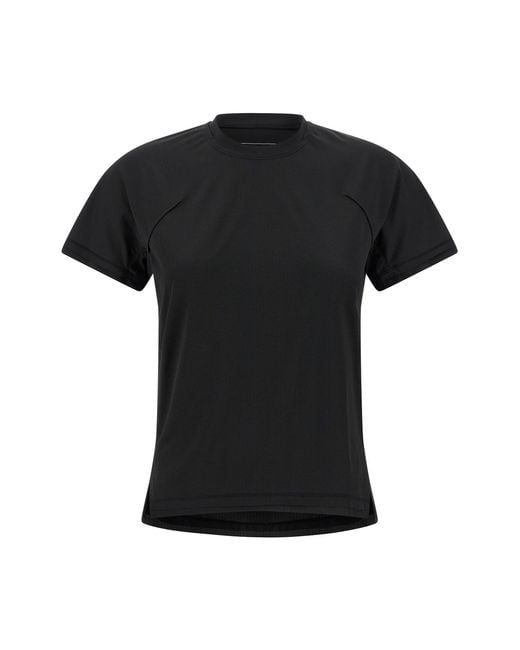 Y-3 Black 'w Run' T-shirt