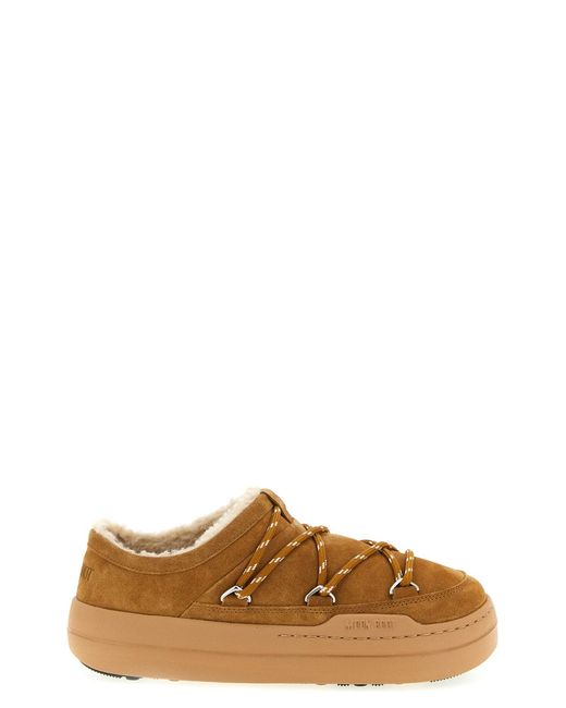 Moon Boot Brown Mules "Park Slipper"