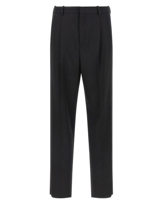 Saint Laurent Black Tuxedo Pants for men