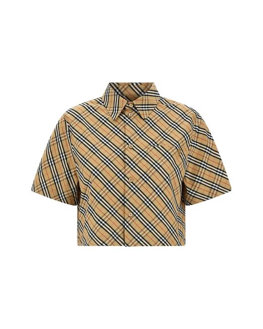 Burberry Natural 'B Shield' Check Shirt