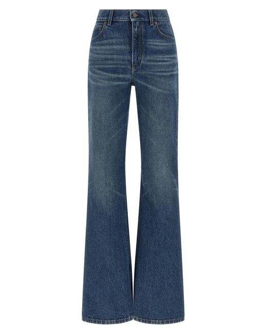 Chloé Blue Palazzo Jeans