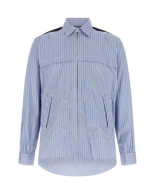 Camicia Inserti Denim di Junya Watanabe in Blue da Uomo