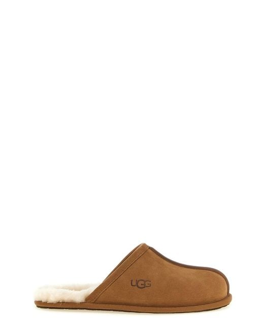 Ugg Brown 'scuff' Slippers for men