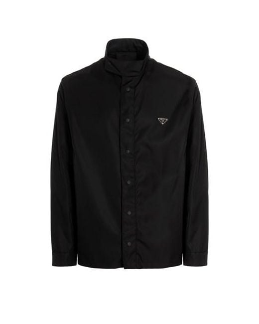 prada nylon overshirt