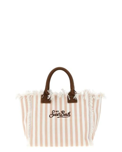 Borsa A Spalla 'Vanity' di Mc2 Saint Barth in Natural