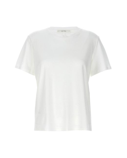 The Row White T-Shirt Mit Rundhalsausschnitt