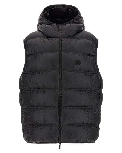 Moncler Black 'panestrel' Vest for men