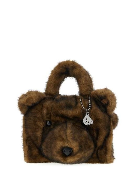 Marc Jacobs Brown 'the Teddy Bear Tote' Handbag