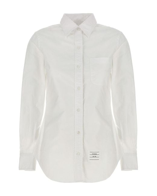 Thom Browne White 'classic' Shirt