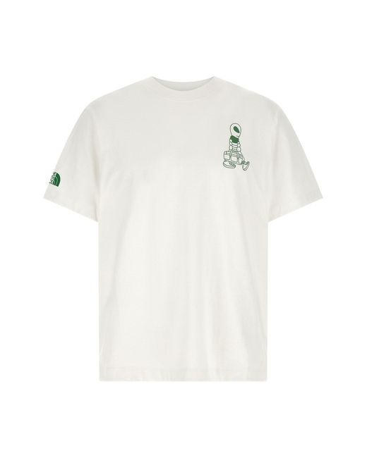 The North Face White 'alien' T-shirt for men