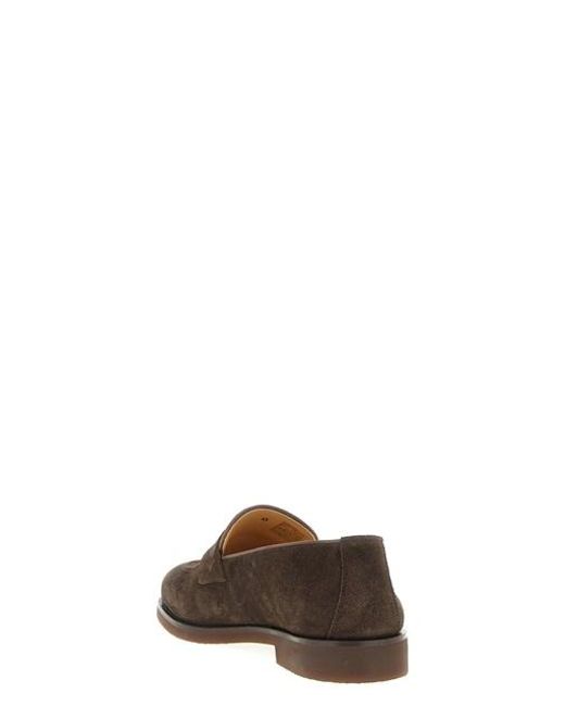 Mocassino 'Penny Loafer' di Brunello Cucinelli in Brown da Uomo