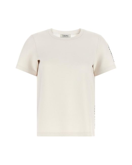 Max Mara White 'smmnancy' T-shirt