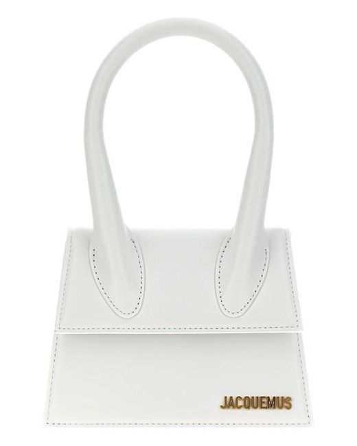 Jacquemus 'le Chiquito Moyen' Handbag in White | Lyst