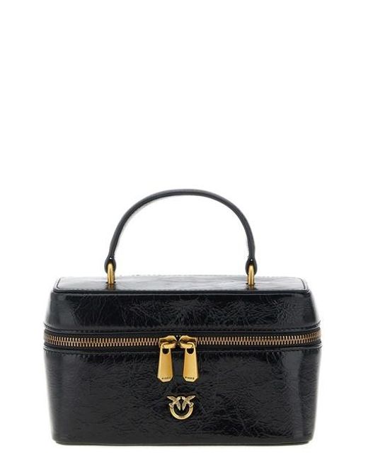 Tracolla 'Vanity Soft' Mini di Pinko in Black