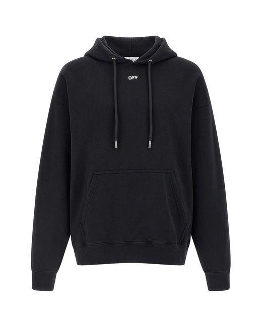 Off-White c/o Virgil Abloh Blue '3d Spray Arrow Skate' Hoodie for men