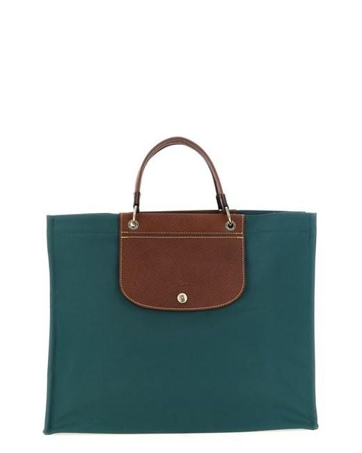 Shopping 'Cabas L' di Longchamp in Blue