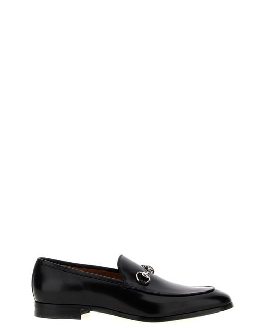 Gucci Black Horsebit Leather Loafer for men